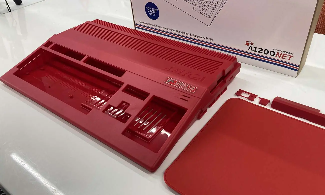 New Amiga 500 Cases Red 4