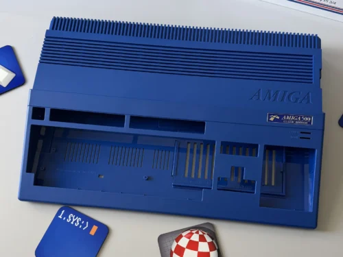 New Amiga 500 Cases - Dark Blue
