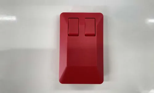 Amiga Tank Mouse Shell Red 1