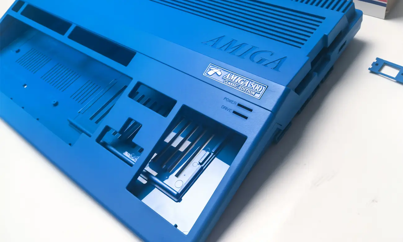 New Amiga 500 Cases Light Blue 2