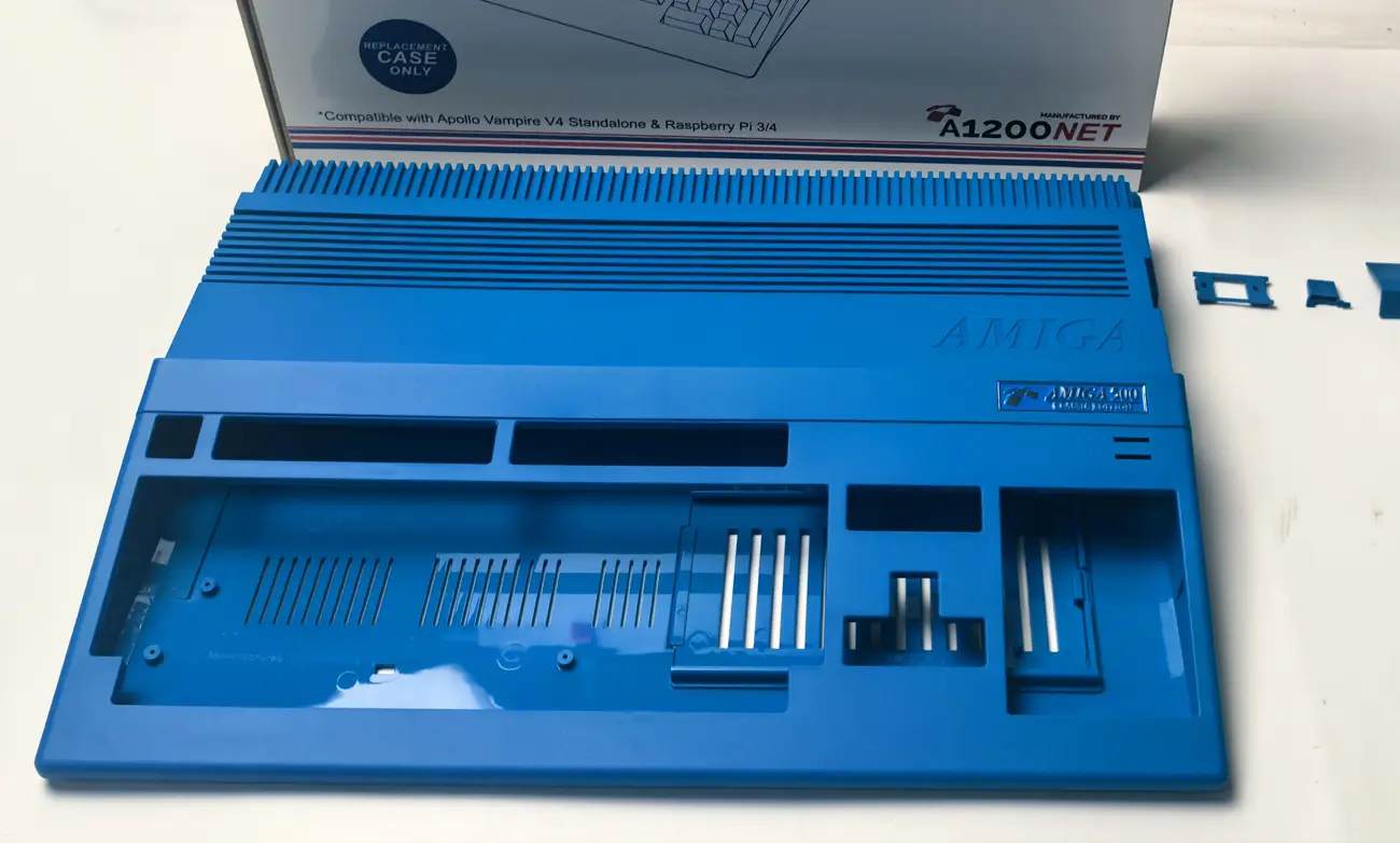 New Amiga 500 Cases Light Blue 1