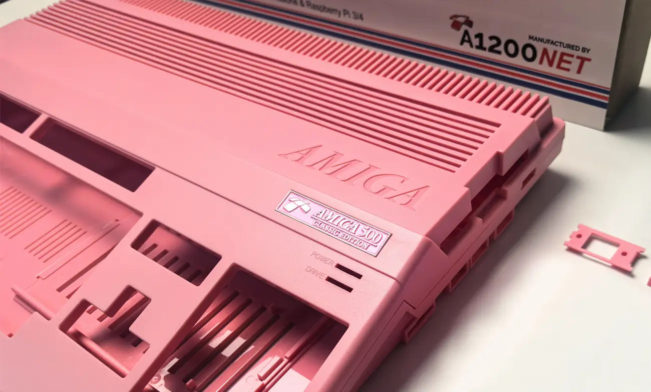 New Amiga 500 Cases Pink 2