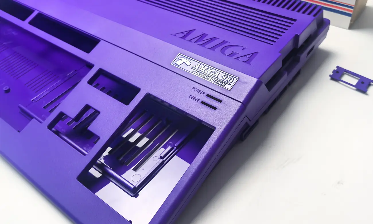 New Amiga 500 Cases Purple 2