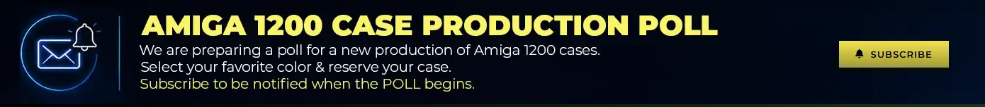 Amiga 1200 case production poll