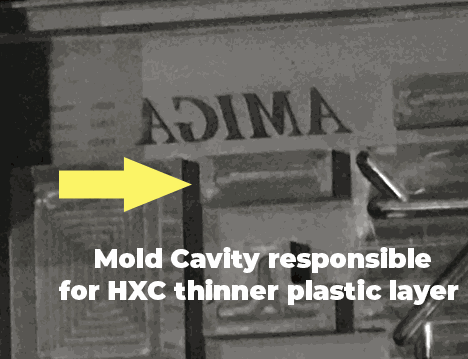 Amiga 1200 case HXC window removal