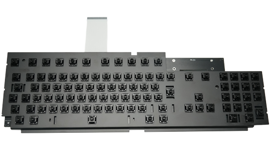 Amiga Mechanical Keyboard Detail 5